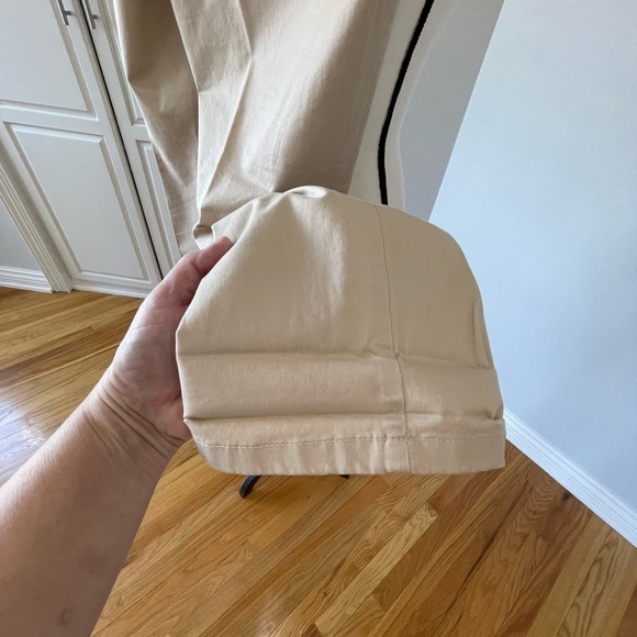 White House Black Market Pants in neutral color size 4 tabbed pockets - Picture 6 of 14